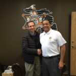 with Sheriff Napoleon with Sheriff Napoleon